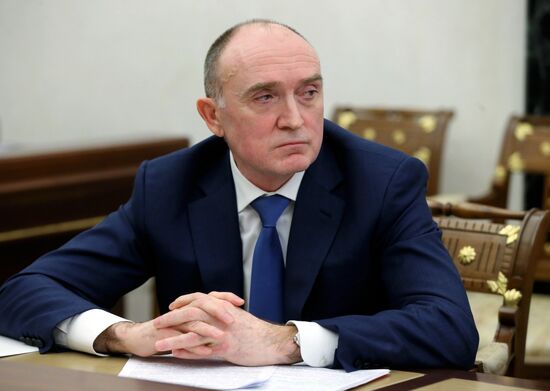 President Vladimir Putin holds meeting with Government members