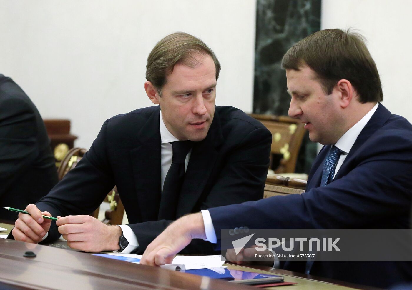 President Vladimir Putin holds meeting with Government members