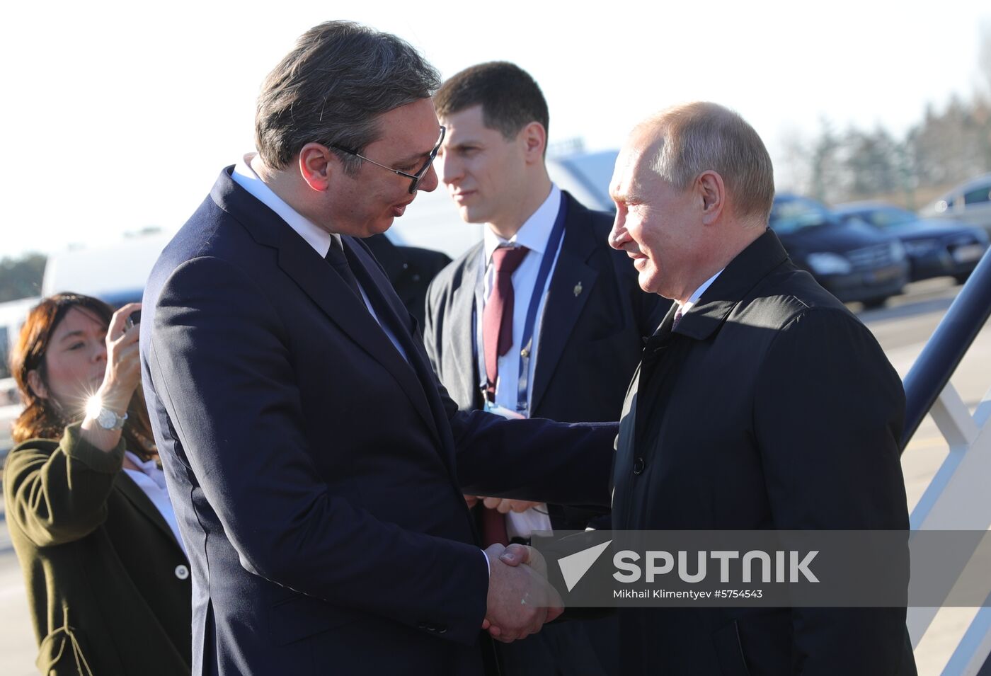 Vladimir Putin's official visit to Serbia