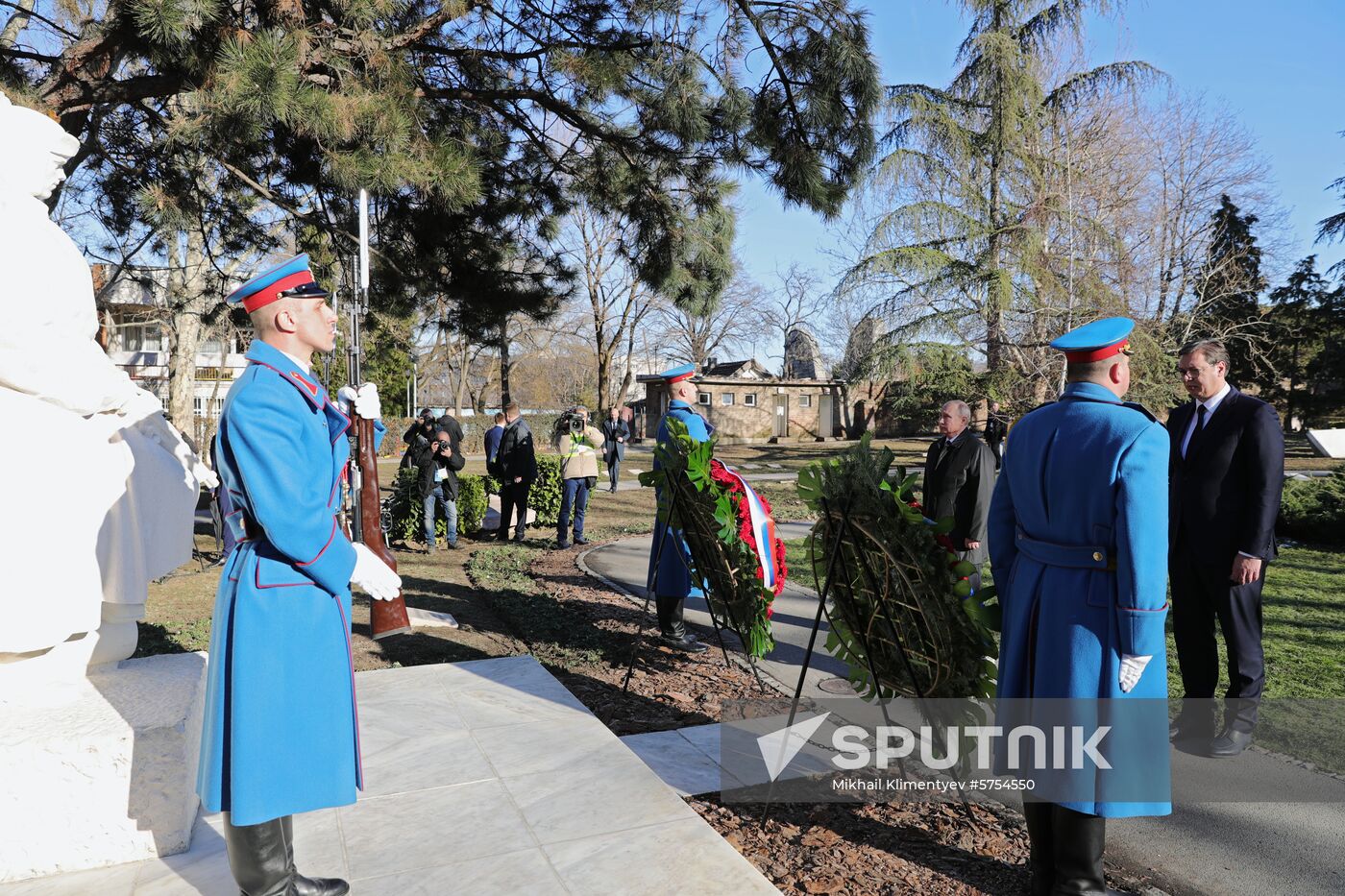 Vladimir Putin's official visit to Serbia