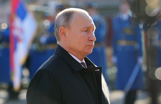 Vladimir Putin's official visit to Serbia