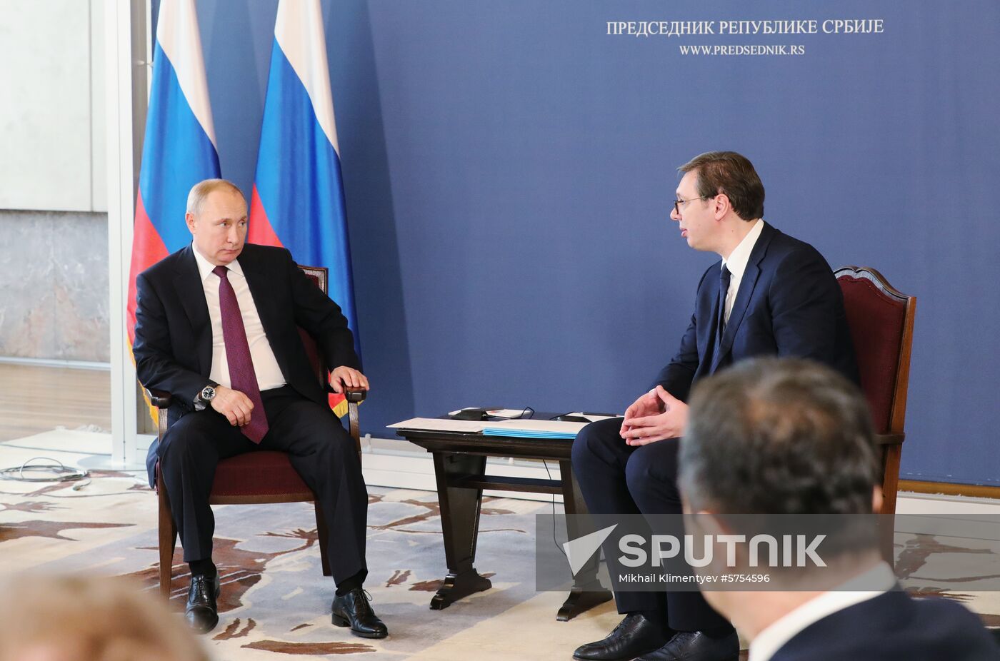Vladimir Putin's official visit to Serbia