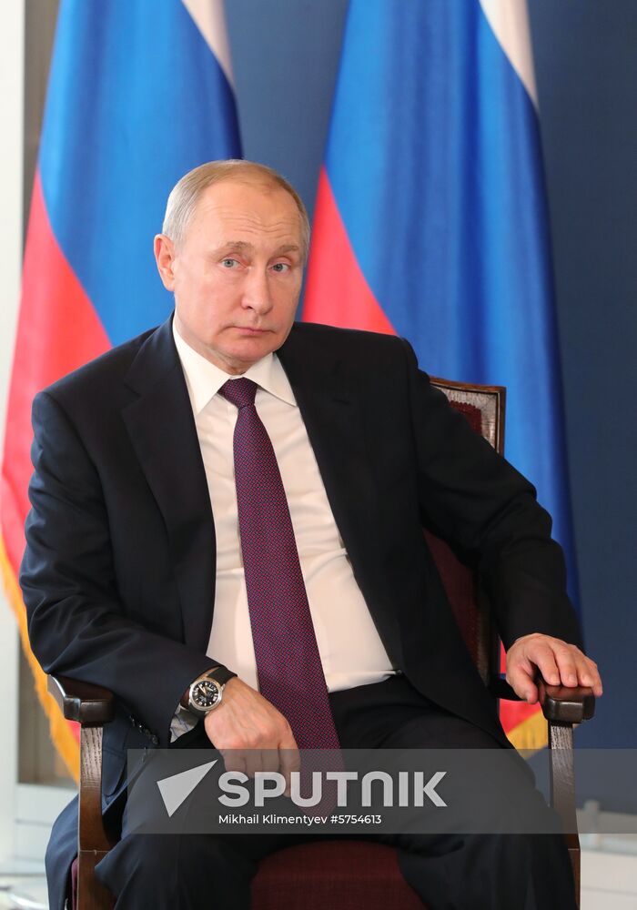 Vladimir Putin's official visit to Serbia