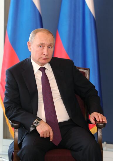 Vladimir Putin's official visit to Serbia