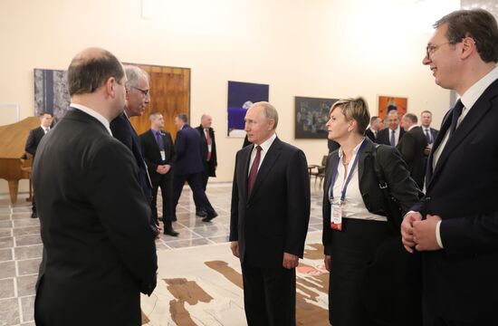 Vladimir Putin's official visit to Serbia