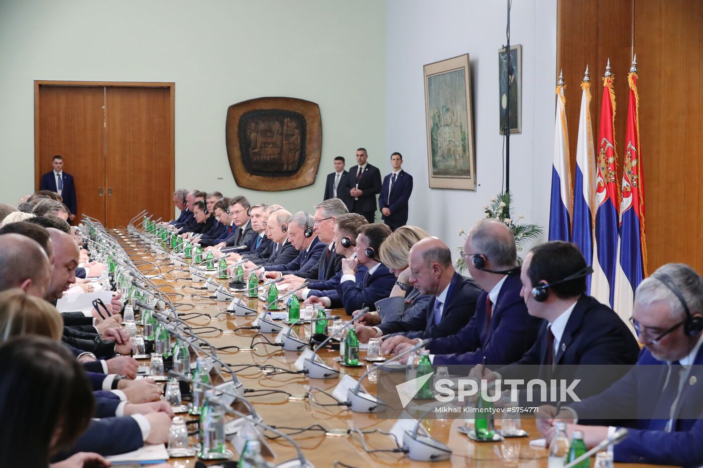 Vladimir Putin's official visit to Serbia