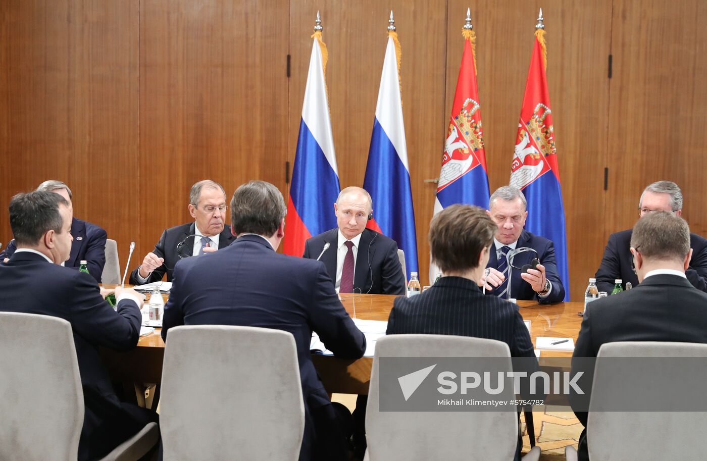 Vladimir Putin's official visit to Serbia