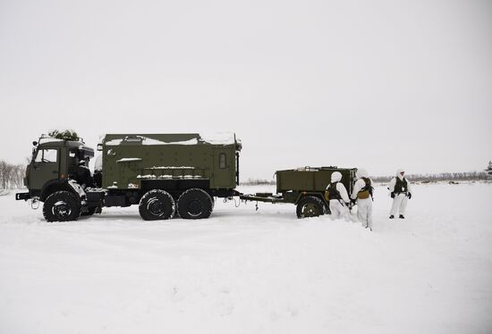 Russia Engineering Corps Drills