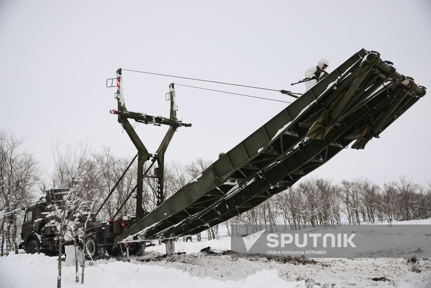 Russia Engineering Corps Drills