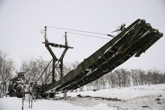 Russia Engineering Corps Drills