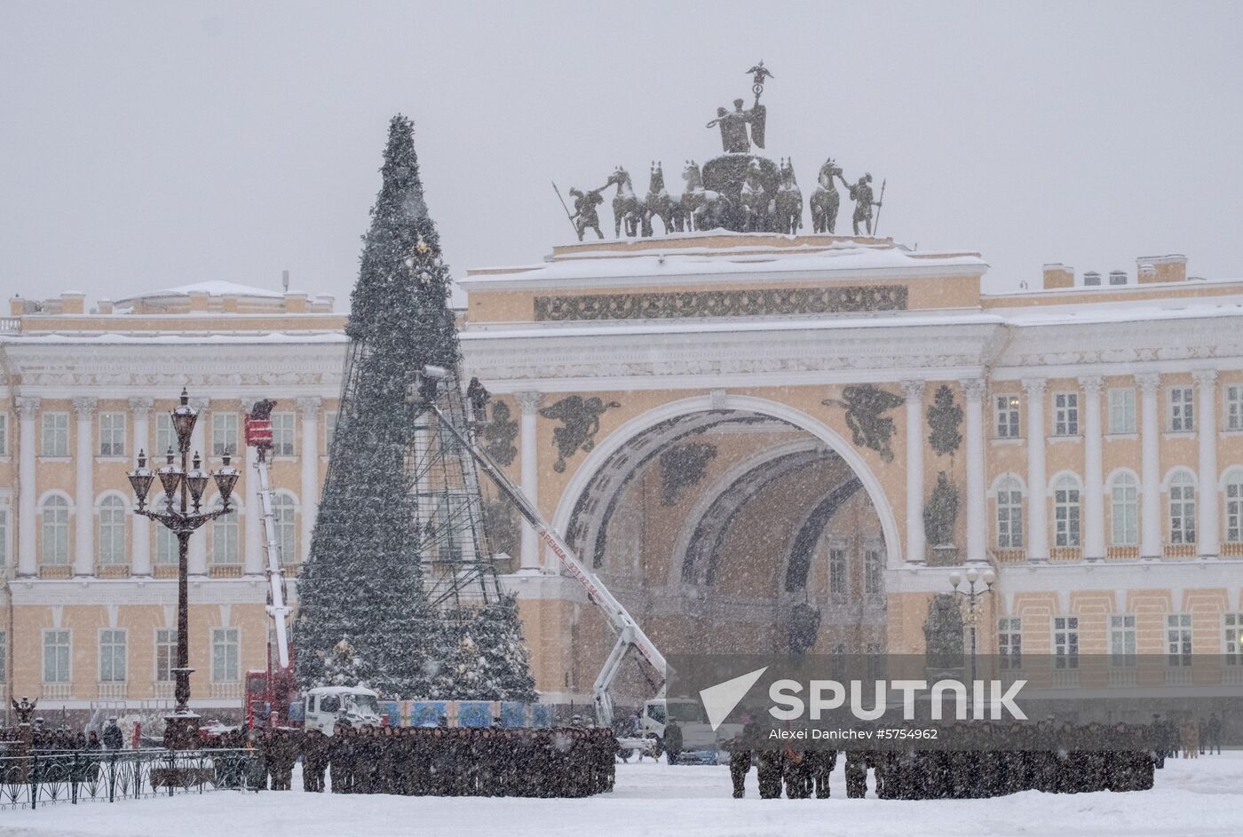 Russia End of Leningrad Siege Anniversary