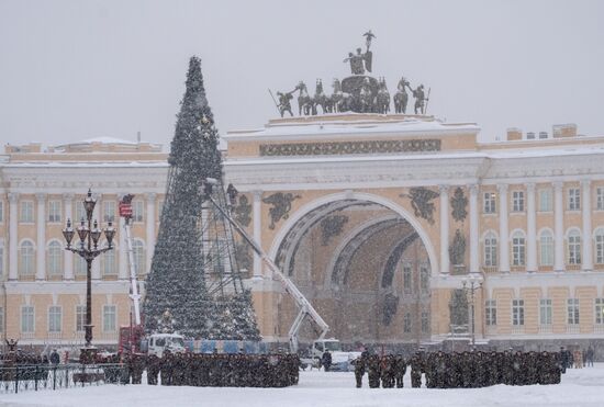 Russia End of Leningrad Siege Anniversary