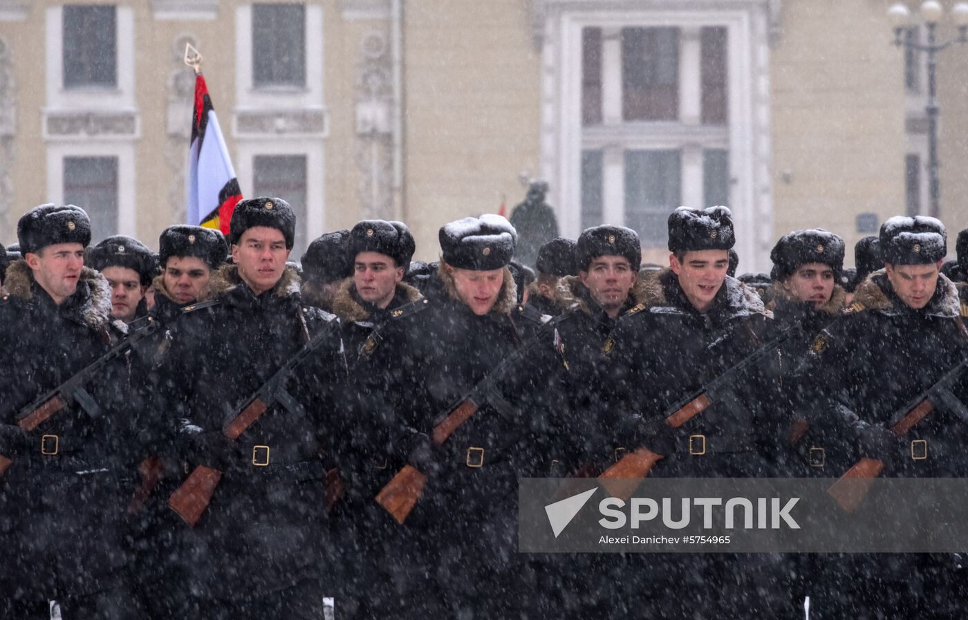 Russia End of Leningrad Siege Anniversary