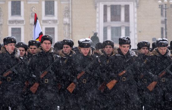 Russia End of Leningrad Siege Anniversary