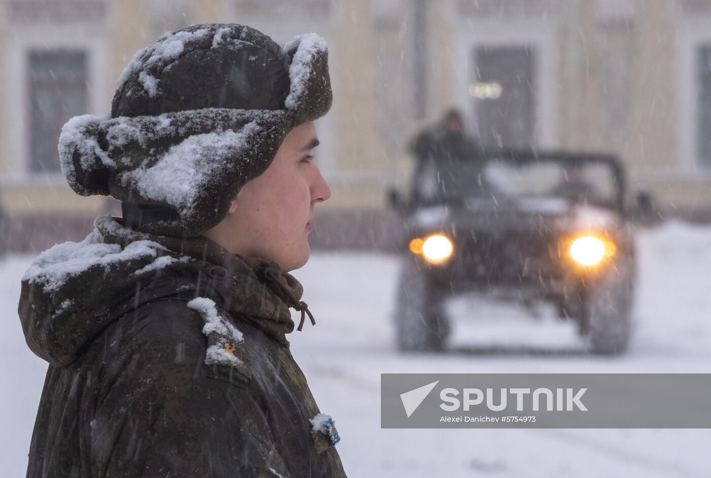 Russia End of Leningrad Siege Anniversary