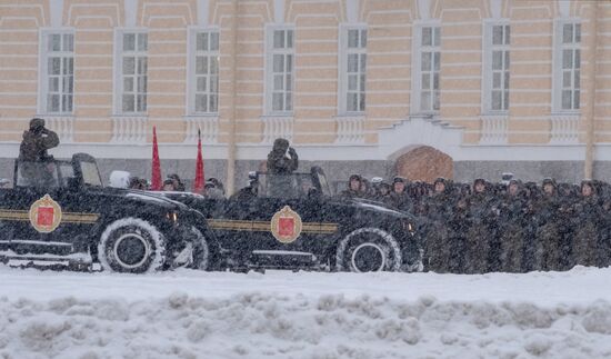 Russia End of Leningrad Siege Anniversary