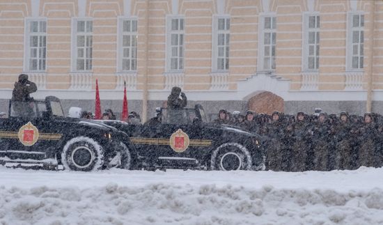 Russia End of Leningrad Siege Anniversary
