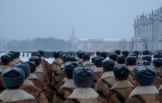 Russia End of Leningrad Siege Anniversary