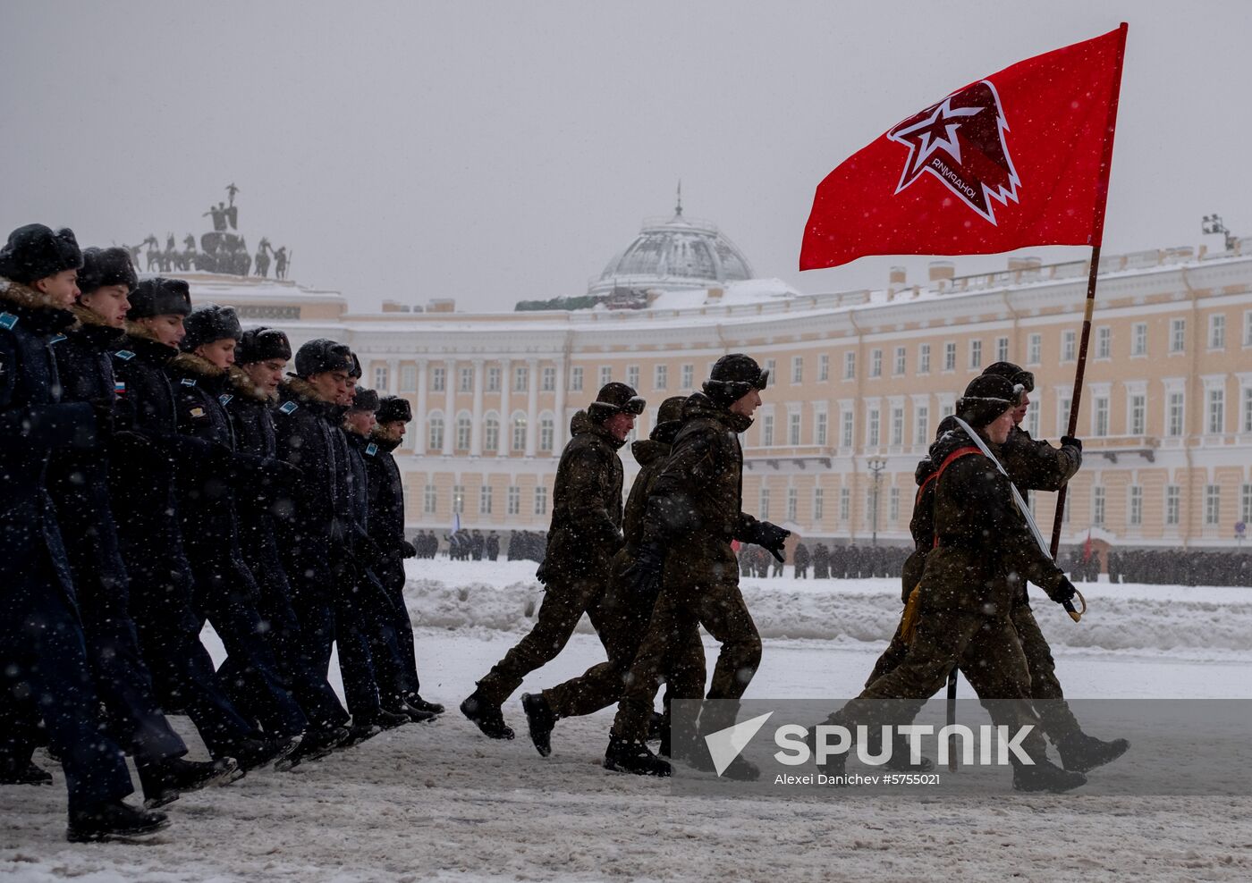 Russia End of Leningrad Siege Anniversary