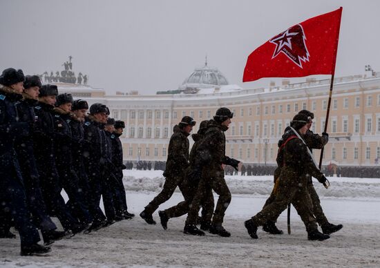 Russia End of Leningrad Siege Anniversary
