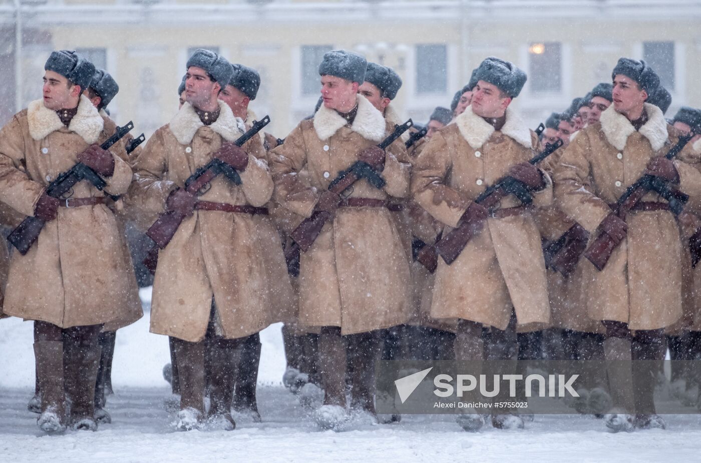 Russia End of Leningrad Siege Anniversary