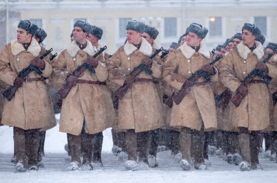 Russia End of Leningrad Siege Anniversary