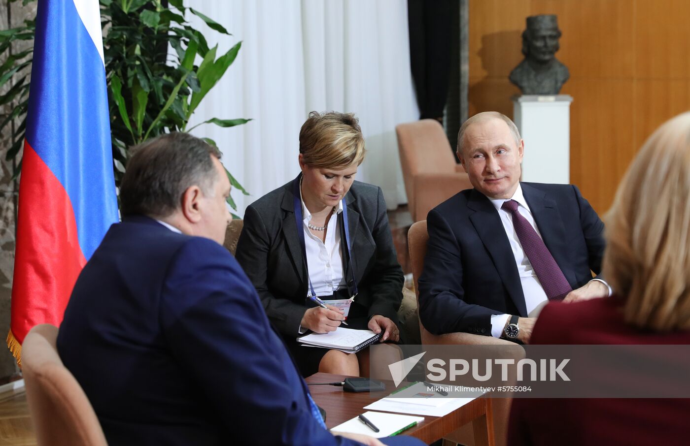 Vladimir Putin's official visit to Serbia