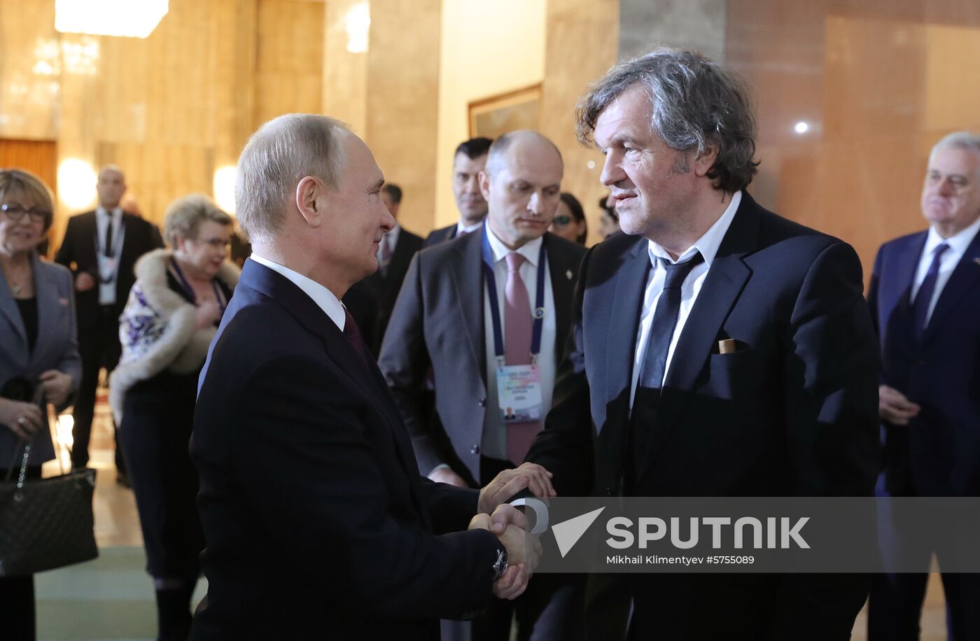 Vladimir Putin's official visit to Serbia