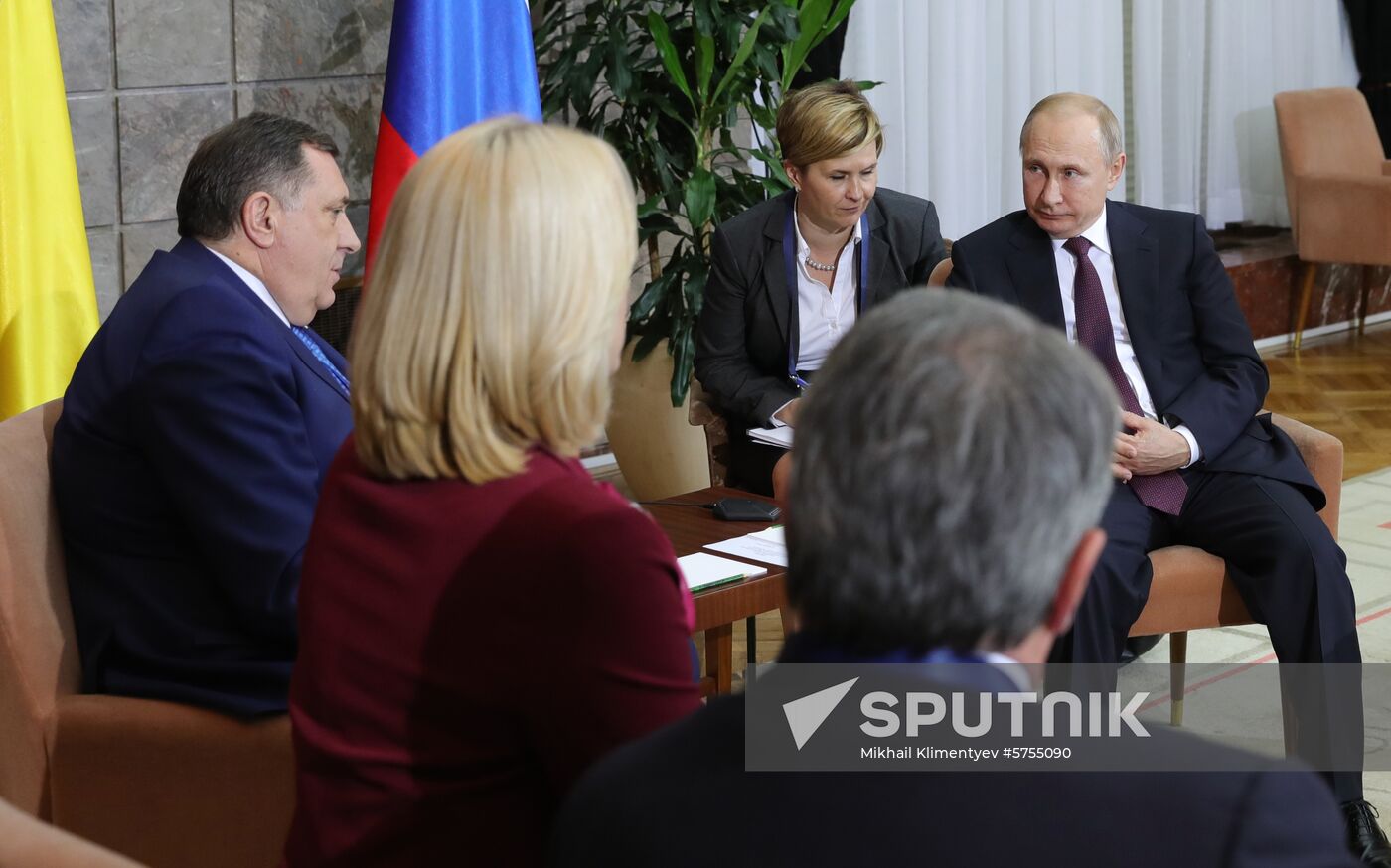 Vladimir Putin's official visit to Serbia