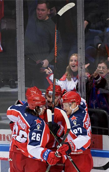 Russia Ice Hockey CSKA - Avtomobilist