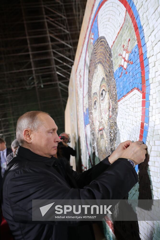 Vladimir Putin's official visit to Serbia