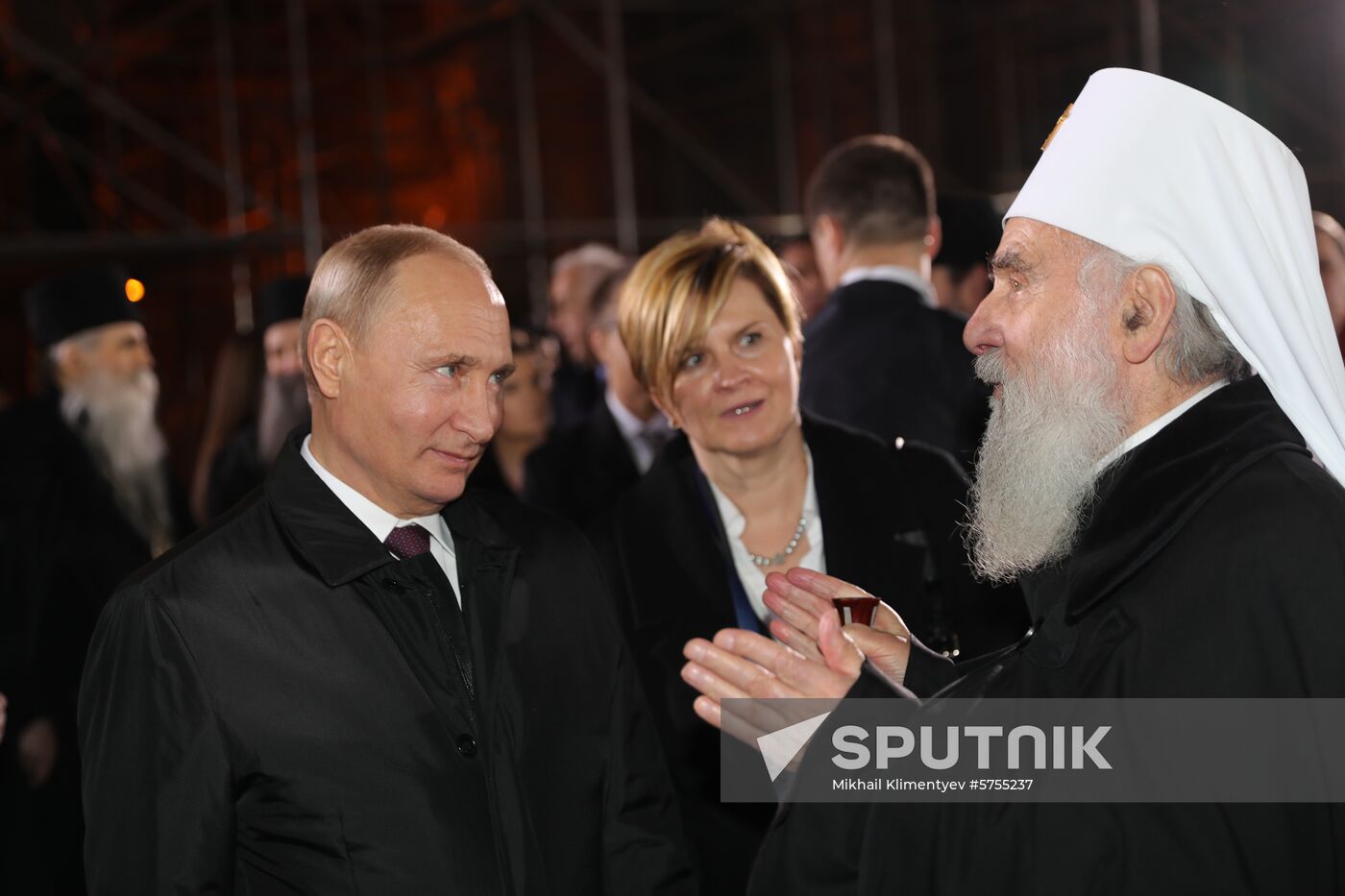 Vladimir Putin's official visit to Serbia
