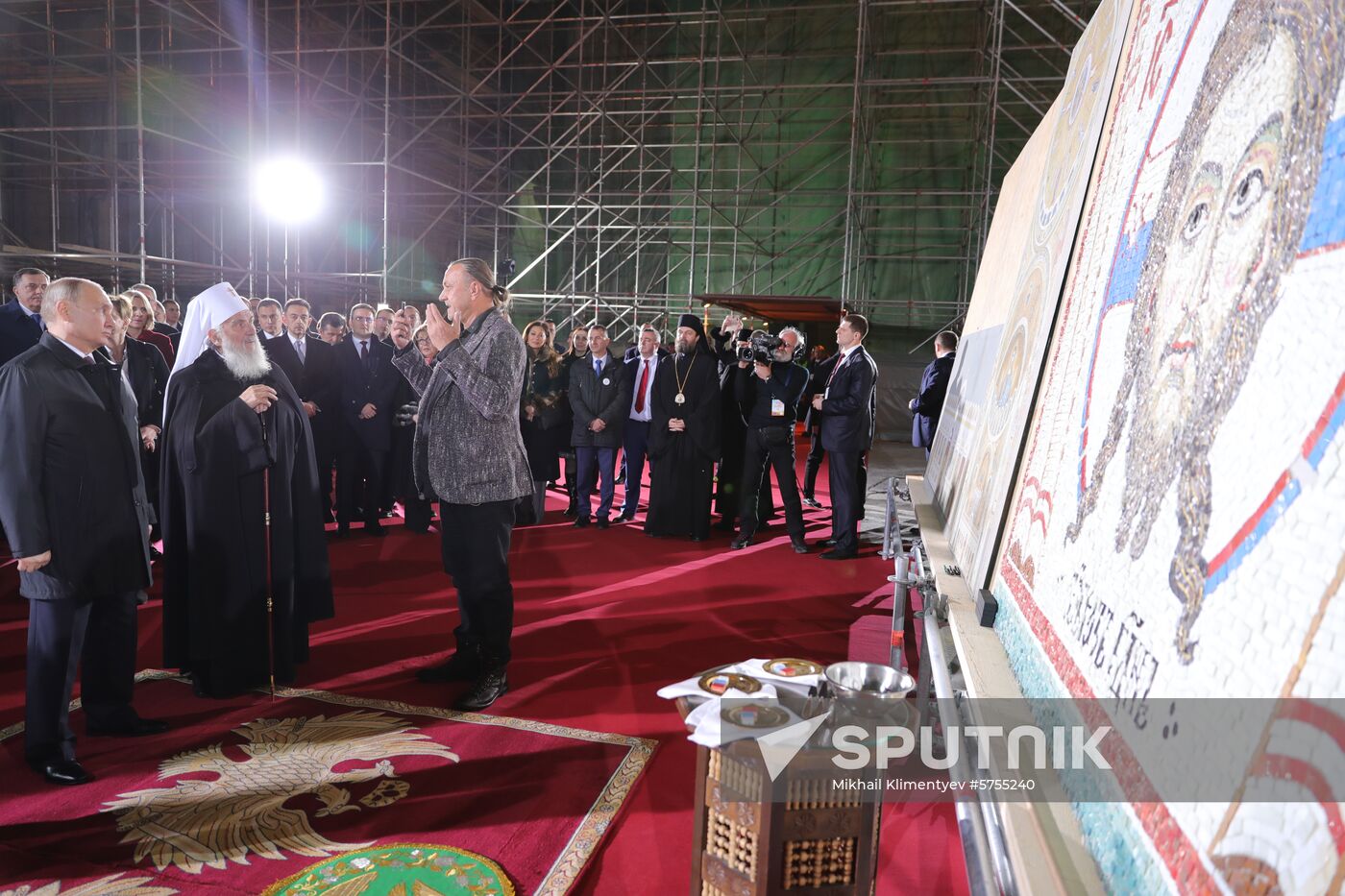 Vladimir Putin's official visit to Serbia