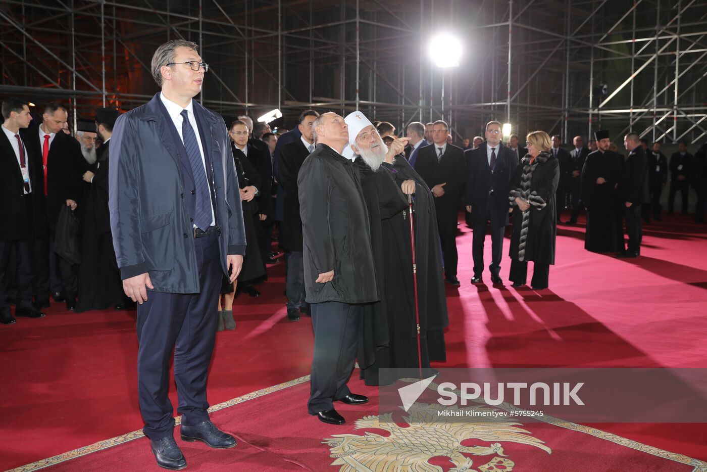 Vladimir Putin's official visit to Serbia