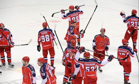 Russia Ice Hockey CSKA - Avtomobilist