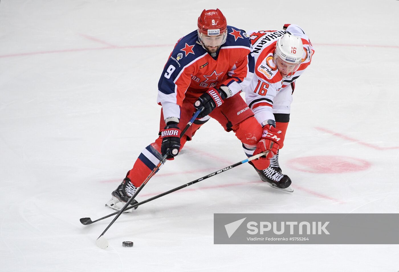 Russia Ice Hockey CSKA - Avtomobilist