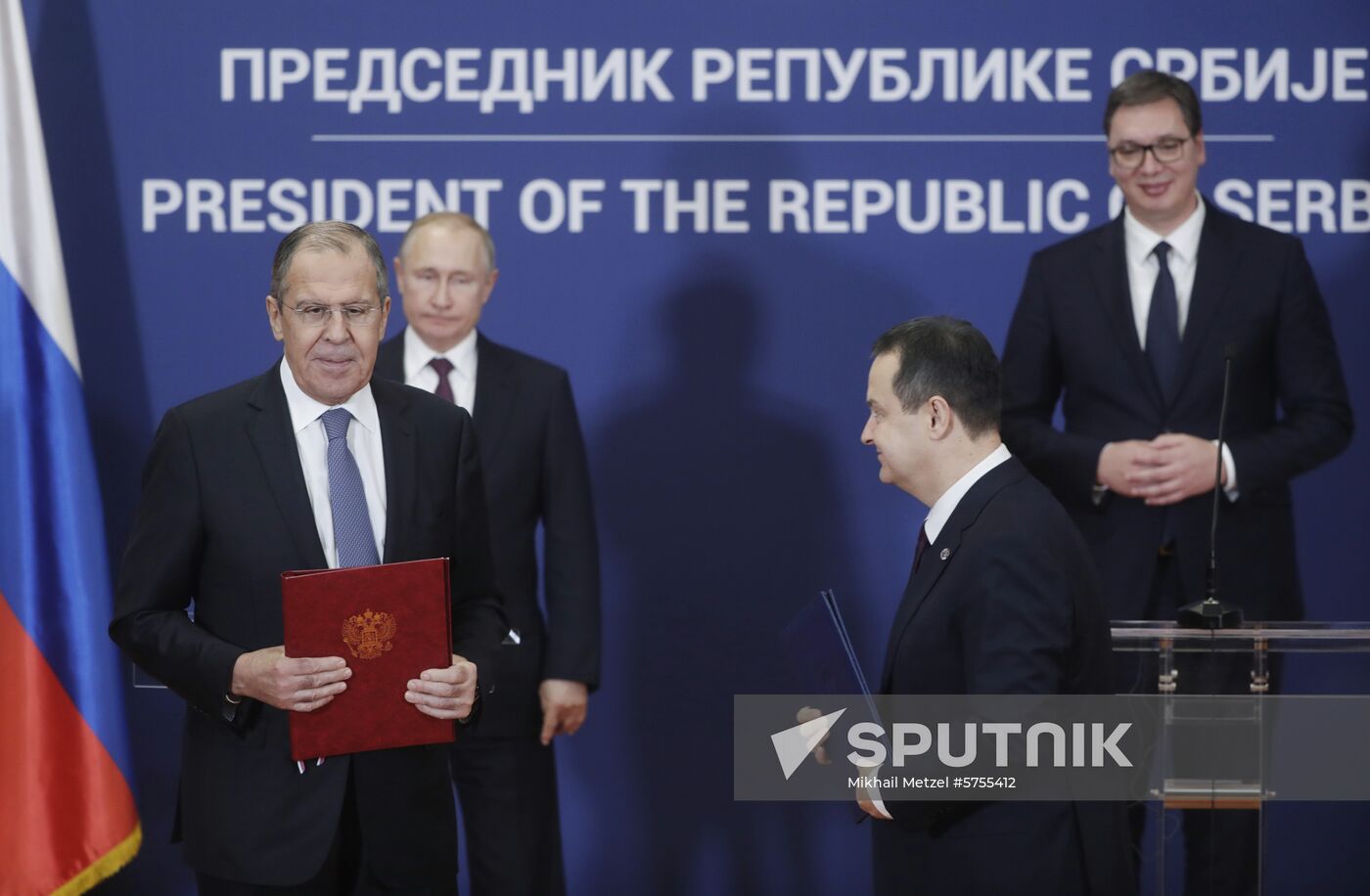 Vladimir Putin's official visit to Serbia