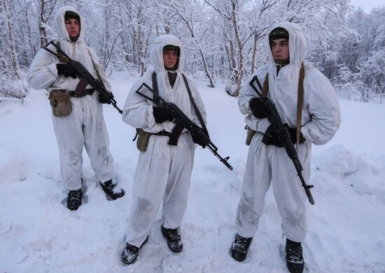 Russia Engineering Corps Drills