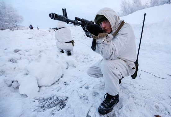 Russia Engineering Corps Drills