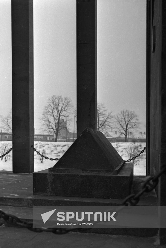 Immanuel Kant's gravesite in Kaliningrad