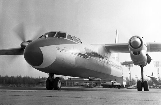Antonov An-24 turboprop aircraft
