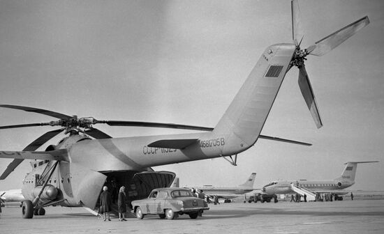 Mi-8 helicopter