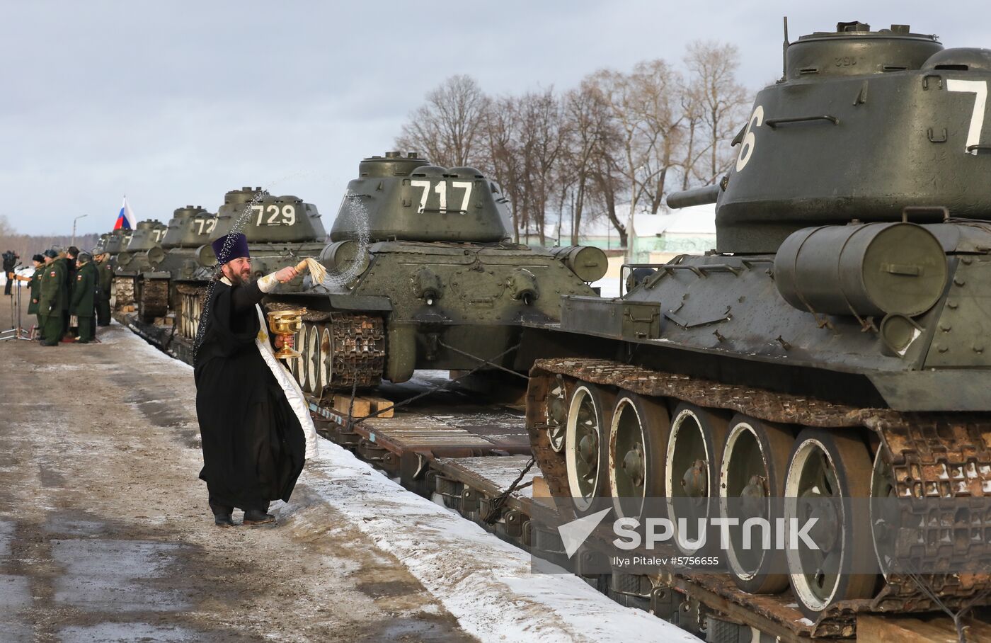 Russia T-34 Tanks