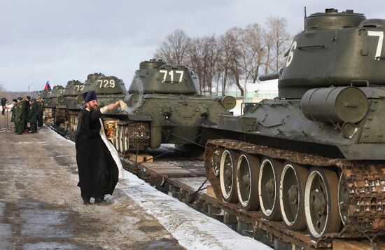 Russia T-34 Tanks