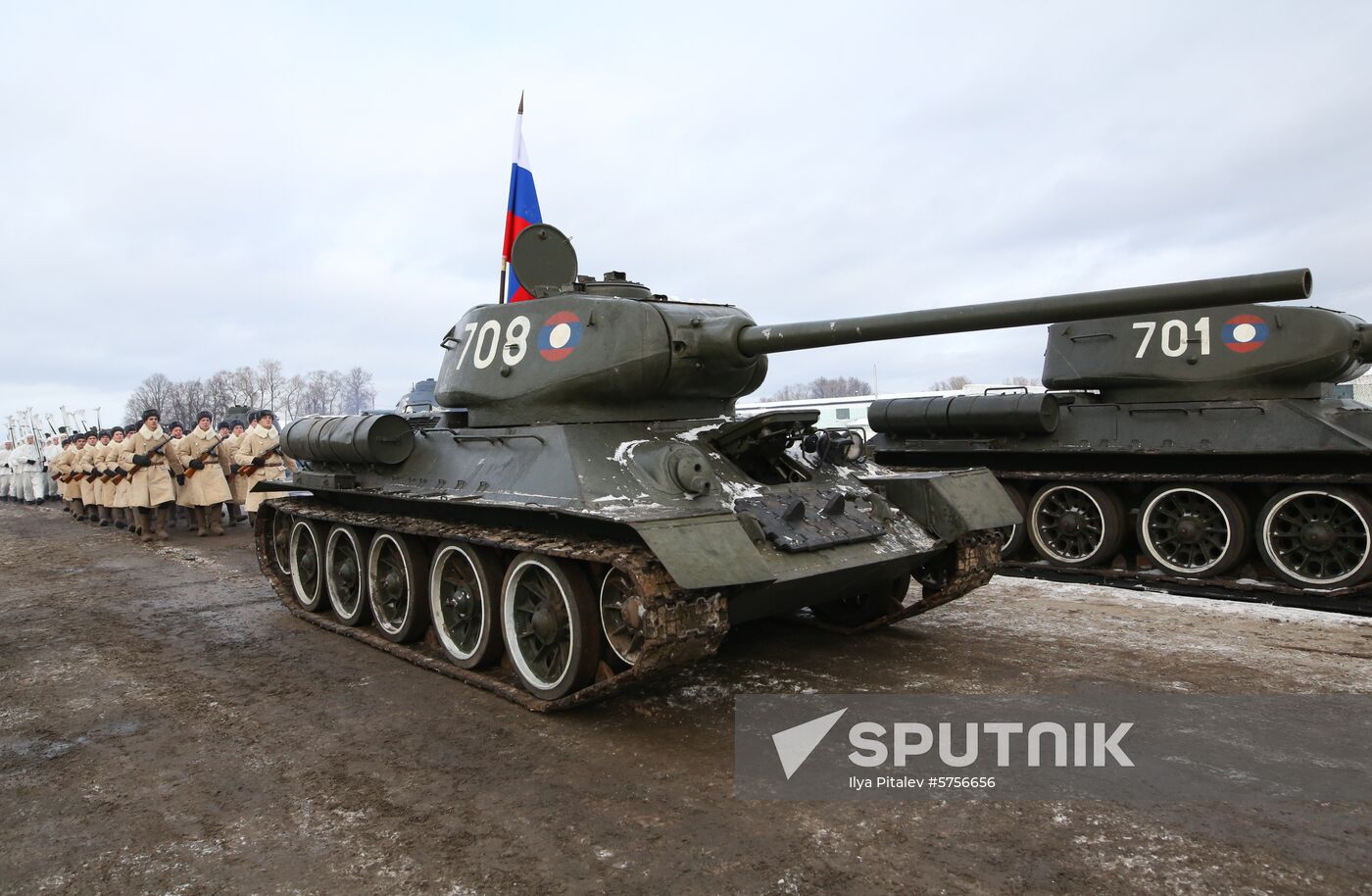 Russia T-34 Tanks