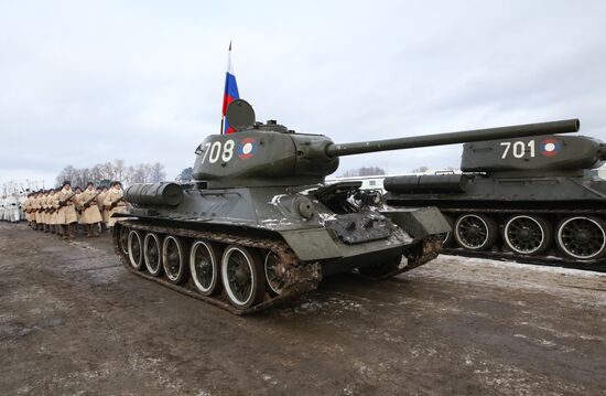 Russia T-34 Tanks