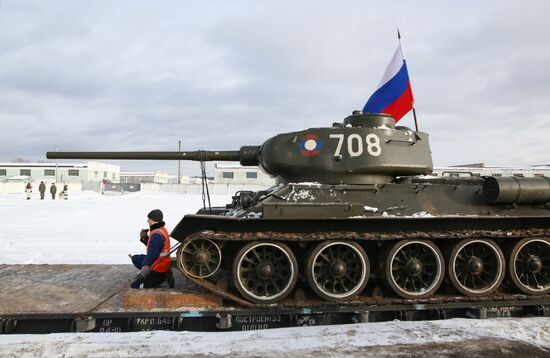 Russia T-34 Tanks