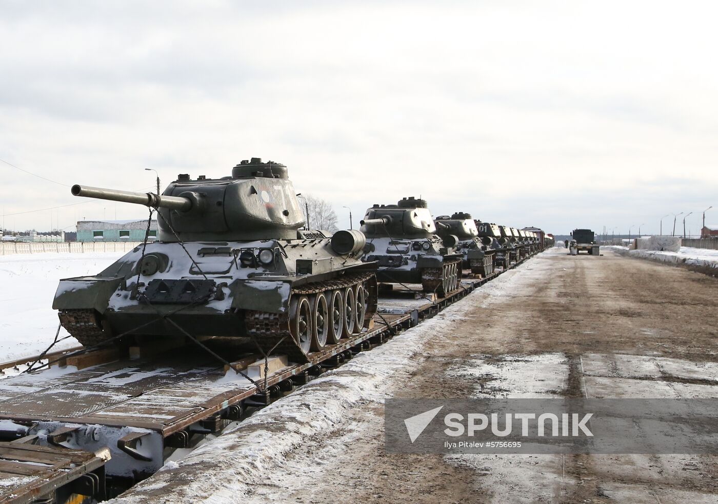 Russia T-34 Tanks