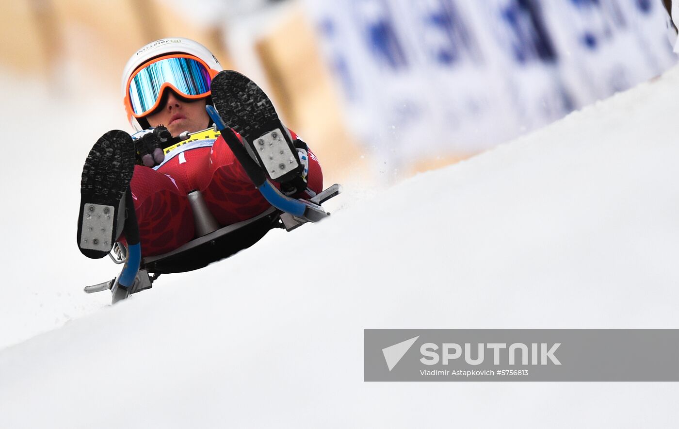 Russia Luge World Cup