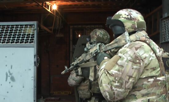 Russia Terrorists Detained